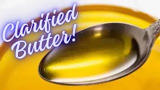 Clarified Butter The Correct Way  Simple Easy And Delicious TheFoodShop45 [upl. by Festus]