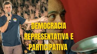 DEMOCRACIA REPRESENTATIVA E PARTICIPATIVA [upl. by Martyn]