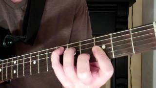 How To Play the Eb Chord On Guitar E flat major [upl. by Eidurt]