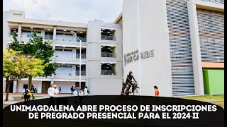 Disponible la oferta académica de UNIMAGDALENA en cinco facultades para el segundo semestre de 2024 [upl. by Azirb]