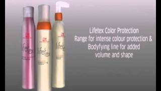 Wella Professionals Lifetex Shampoo Conditioner High Hair Styling SP [upl. by Ynamrej]