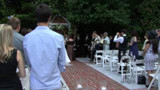 Ivee Templeton and Dylan Wolff Wedding Ceremony [upl. by Nawtna]