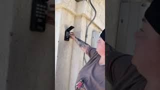 Garage Door Lock Installation  Elocksys Garage Door Lock  PART 2 [upl. by Halsted589]