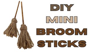 DIY Mini Broom Stick [upl. by Attennek]