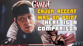 GAMBIT’S CAJUN ACCENT COMPARISON  Channing Tatum in Deadpool and Wolverine 2024 [upl. by Kciredohr]