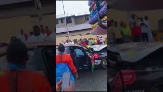 Liwinghanaian actor involved in Car accident at Amakom Kumasi 😤 [upl. by Antipus]