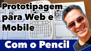 Prototipagem para projetos Web e Mobile Conheça o Pencil [upl. by Nyleuqaj]