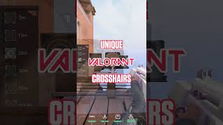 UNIQUE VALORANT CROSSHAIRS 🔥😱 [upl. by Gabrielson]