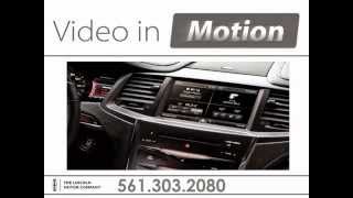 Lincoln MKS Video in Motion  Backup Camera [upl. by Arne]