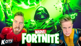 The Hunt for DR DOOM in Marvel Fortnite DUOS KCITY GAMING [upl. by Cadel52]