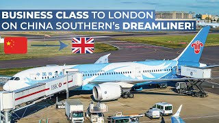 TRIPREPORT  China Southern BUSINESS  Guangzhou  London Heathrow  Boeing 7878 [upl. by Firestone]