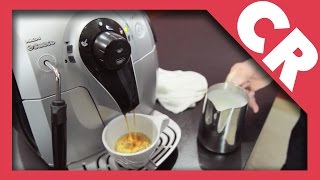 Saeco Xsmall Espresso Machine  Crew Review [upl. by Mickie]