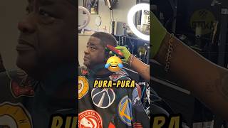 Cara TIPU Customer Cerewet❗🤭😂 lucu barbershop videoviral [upl. by Allison748]