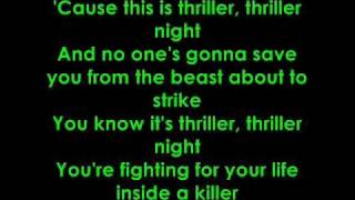 glee thrillerheads will roll lyrics [upl. by Isej395]