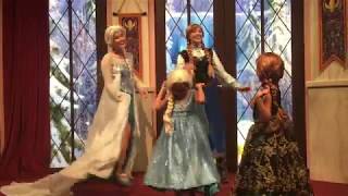 New Designer Daddy Transformation Dresses  A Visit to Elsa amp Anna at Disneyland [upl. by Helbonia]