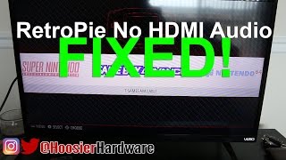 How to Fix RetroPie HDMI Not Outputting Sound [upl. by Diarmit]