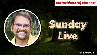 Sunday Live  Rathinavel Astrologer  SL081824 [upl. by Morgen776]