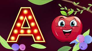 A for apple  abcd  B FOR BALL phonics song  a for apple b for ball c for cat  abcd song  abcd [upl. by Hadwyn]