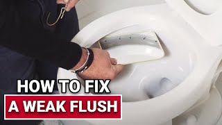 How To Fix A Weak Flush  Ace Hardware [upl. by Abil]