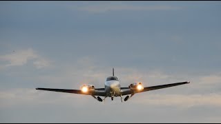 Takeoff Beechcraft Baron 58P [upl. by Rothmuller]