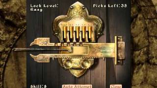 Oblivion How to Pick Locks Successfully [upl. by Notgnirrac87]