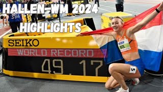 Highlights der HallenWM 2024 Glasgow [upl. by Leidba]