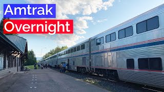 Amtrak Empire Builder  30 Hours in a Superliner Bedroom [upl. by Atinauq]