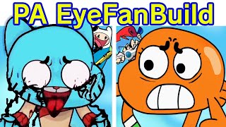 Friday Night Funkin VS PA EyeFanBuild  Finn Gumball amp Jake FNFMod Pibby Apocalypse Fan Build [upl. by Enomor636]