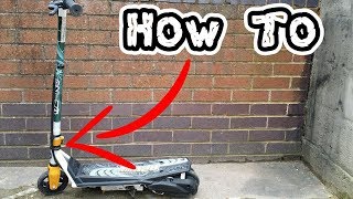 How To Tighten A Loose Handle Bar On A Scooter [upl. by Twum]