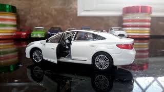 welly toy car review hyundai grandeur [upl. by Perni]