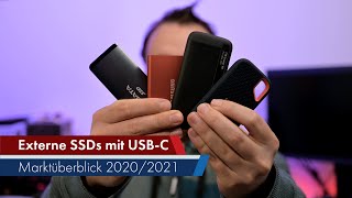 Externe USBC SSDs  Marktüberblick 20202021 Deutsch [upl. by Eecal]