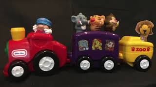 Baby Einstein Sound Recreations  Little Tikes Zoo Train with Lena Lion Finger Puppet Scene [upl. by Nester]