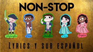 NON STOP lyrics sub español Color Coded [upl. by Lerak172]