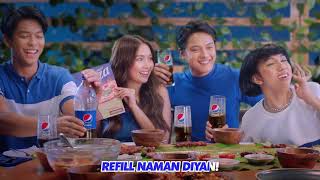 Hit Sa Sarap kainan with the Pepsi Fam and Pepsi Kaya All 850ML [upl. by Tenner]