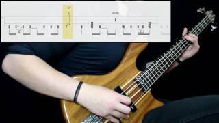 Tool  Vicarious Bass Cover Play Along Tabs In Video [upl. by Madancy]