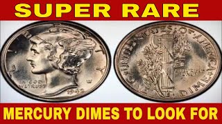 TOP 12 MOST VALUABLE MERCURY DIMES MERCURY DIMES VALUE [upl. by Grantland35]