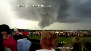 Tornadoes Thunderstorms Strike Caught on Tape [upl. by Mert204]