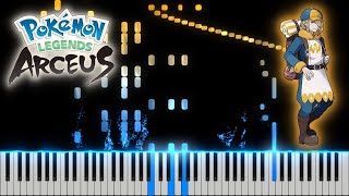 Volo Battle Theme  Pokémon Legends Arceus Piano Arrangement [upl. by Eissej438]