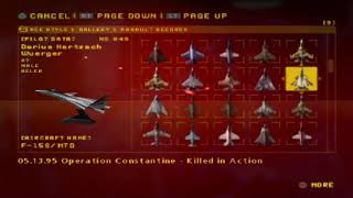 Ace Combat Zero The Belkan War Emulated  M15 The Talon Of Ruin [upl. by Agemo367]