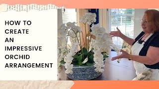 How to Create an Impressive Orchid Arrangement [upl. by Ijuy521]