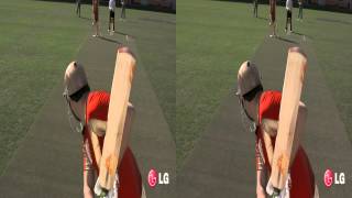 LG 3D Demo  Cricket [upl. by Adaj]