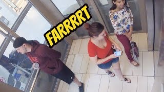 WET Fart Prank In the Elevator [upl. by Norraf]