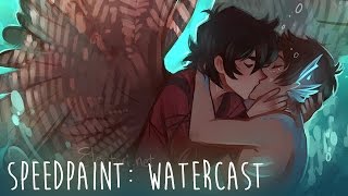 Speedpaint Watercast [upl. by Eniarrol335]