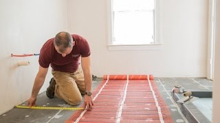 Remodeling With Electric Radiant Heat [upl. by Ocirled370]