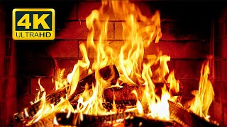 🔥 Cozy Fireplace 4K 12 HOURS Fireplace with Crackling Fire Sounds Crackling Fireplace 4K [upl. by Kcorb573]