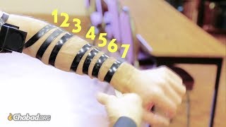 How to Put on Tefillin  DIY [upl. by Ttreve]