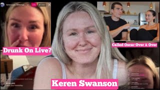 Keren Swansons WEIRD IG Live With Oscar Morales amp Addie [upl. by Elia]