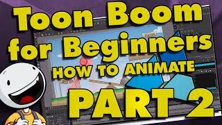 Toon Boom Harmony Tutorial for Beginners How to Make a Cartoon PART 2 [upl. by Lewison]