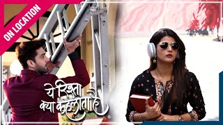 Yeh Rishta Kya Kehlata Hai  On Location  Collage में Abhira संग बड़ा हादसा Armaan बचाएगा जान [upl. by Noelc923]