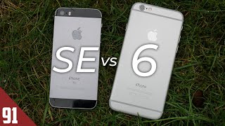 iPhone SE vs iPhone 6  Full Comparison [upl. by Beauregard]